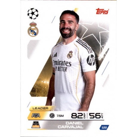 Daniel Carvajal Real Madrid 122