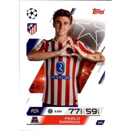 Pablo Barrios Atlético Madrid 141