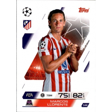 Marcos Llorente Atlético Madrid 142