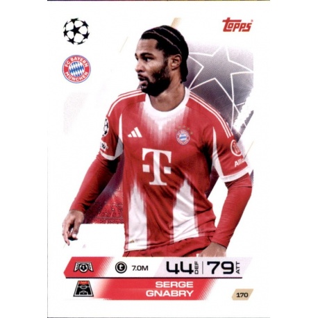 Serge Gnabry Bayern München 170