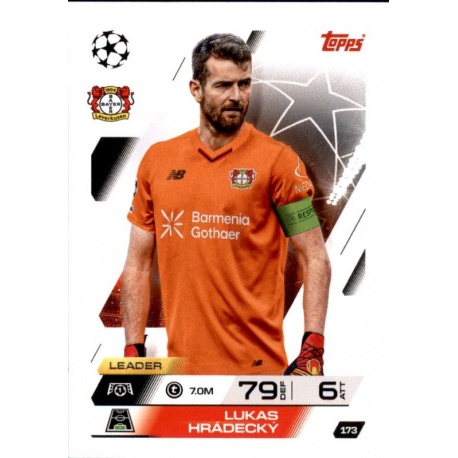 Lukas Hradecky Bayer 04 Leverkusen 173