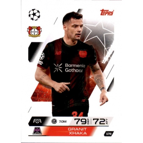 Granit Xhaka Bayer 04 Leverkusen 178