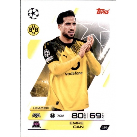 Emre Can Borussia Dortmund 195
