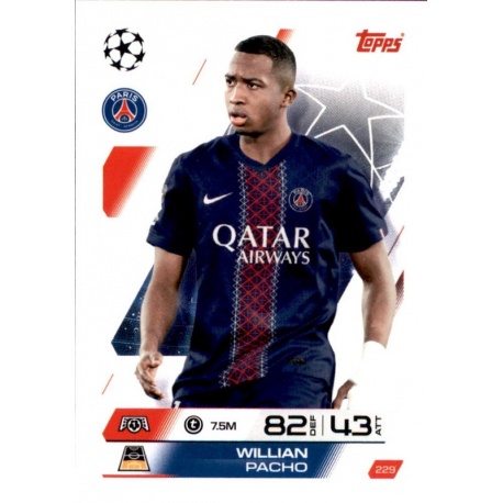 Willian Pacho PSG 229