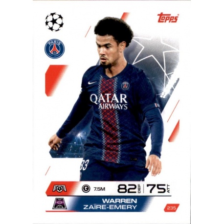 Warren Zaïre-Emery PSG 235