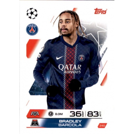 Bradley Barcola PSG 240
