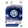 Soccer Cards Team Badge Inter Milan Topps UCC Match Attax 2025/26.