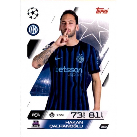 Hakan Çalhanoğlu Inter Milan 259
