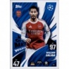 Soccer Cards Arsenal William Saliba Man of the Match Arsenal 317 Match Attax 2025/26 Topps