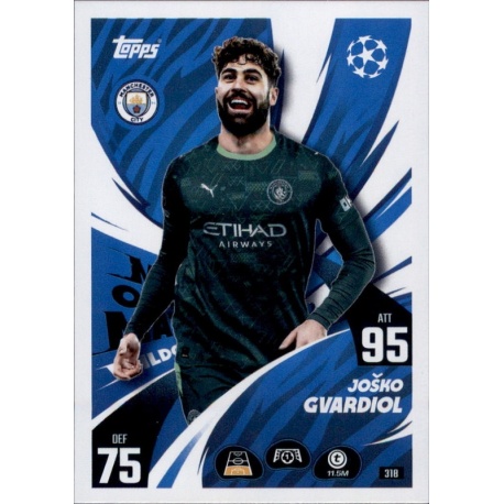 Joško Gvardiol Man of the Match Manchester City 318