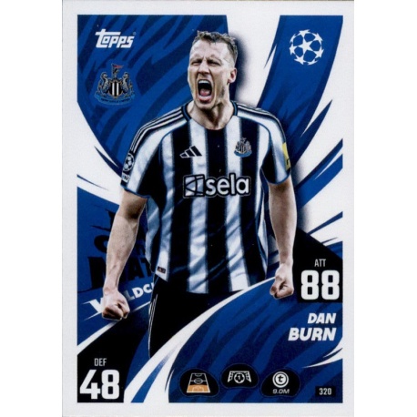 Dan Burn Man of the Match Newcastle United 320