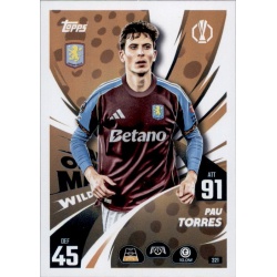 Pau Torres Man of the Match Aston Villa 321