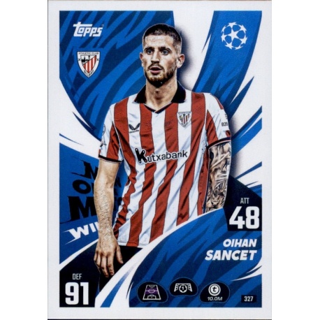 Oihan Sancet Man of the Match Athletic Club 327