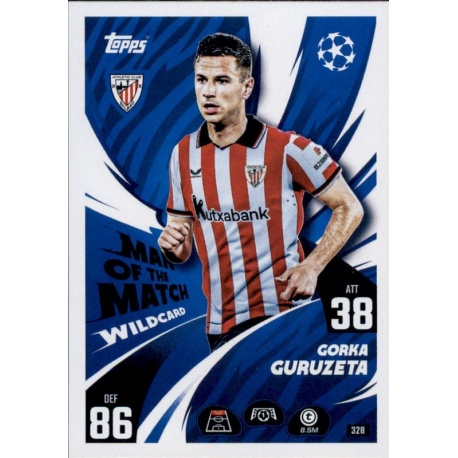 Gorka Guruzeta Man of the Match Athletic Club 328