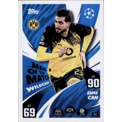 Emre Can Man of the Match Borussia Dortmund 331