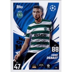 Zeno Debast Man of the Match Sporting Clube de Portugal 333