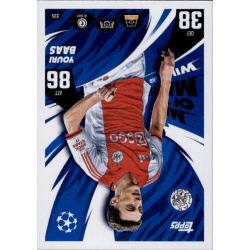 Youri Baas Man of the Match AFC Ajax 335