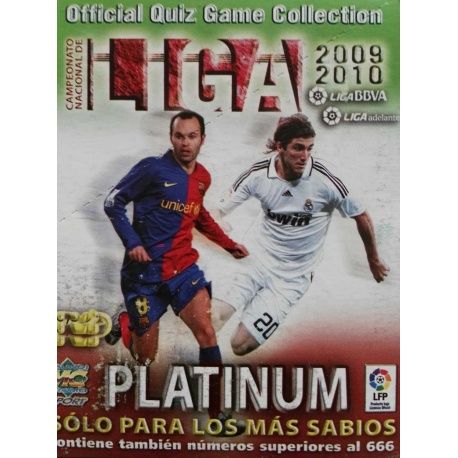 Colección Mundicromo Platinum Quiz Game Liga 2009 2010 Colecciones Completas