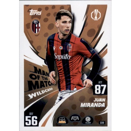 Juan Miranda Man of the Match Bologna FC 1909 339