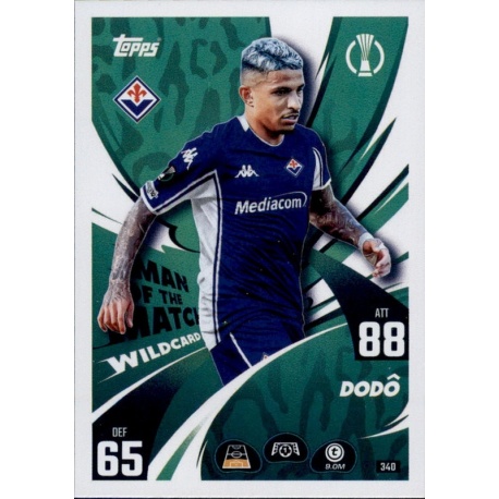 Dodô Man of the Match ACF Fiorentina 340