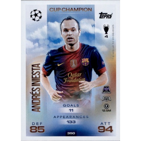 Xavi Hernández Cup Champion Barcelona 349