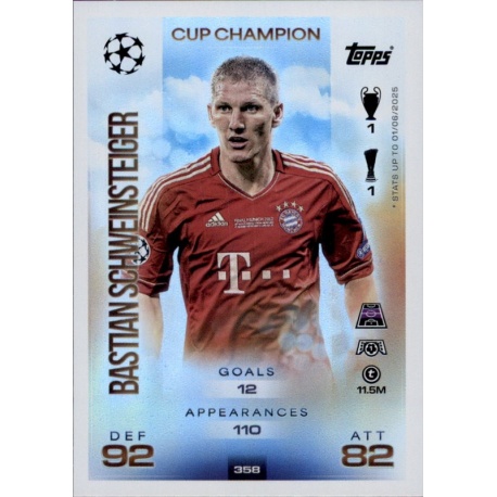 Bastian Schweinsteiger Cup Champion Bayern München 358