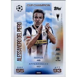 Alessandro Del Piero Cup Champion Juventus 360