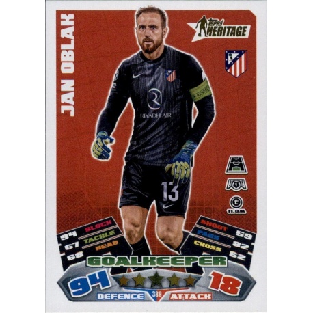 Jan Oblak Heritage Atlético Madrid 389