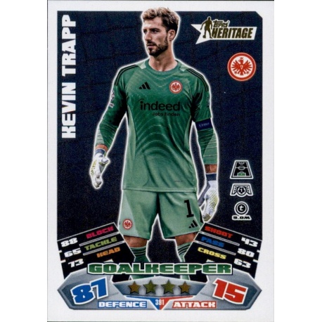 Kevin Trapp Heritage Eintracht Frankfurt 391