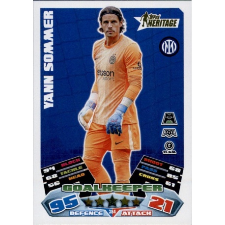 Yann Sommer Heritage Inter Milan 394