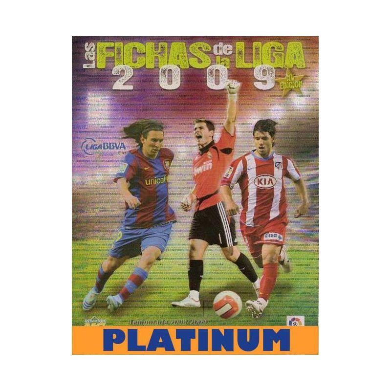 Offer Mundicromo Las Fichas De La Liga 2009 Platinum Edition Offer Mundicromo Las Fichas De La Liga 2009 Platinum Edition
