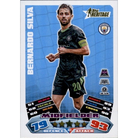 Bernardo Silva Heritage Manchester City 401