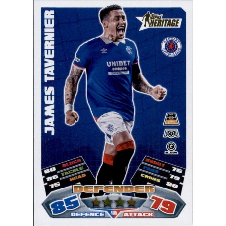 James Tavernier Heritage Rangers 405