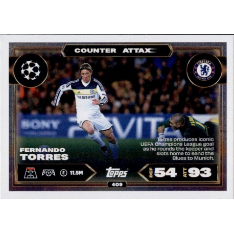 Fernando Torres Counter Attax Atlético Madrid 409