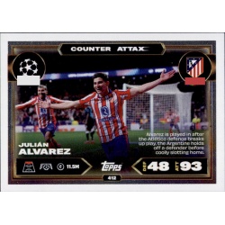 Julián Alvarez Counter Attax Atlético Madrid 412