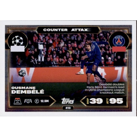 Ousmane Dembélé Counter Attax PSG 413