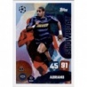 Exclusive online deal Inter Milan Adriano Showboat  Inter Milan 422 Topps UCC Match Attax 2025/26.