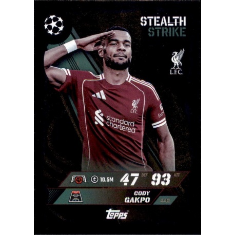 Cody Gakpo Stealth Strike Liverpool 442