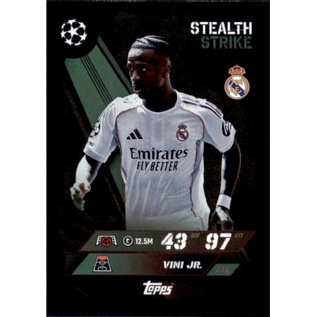Vini Jr Stealth Strike Real Madrid 449