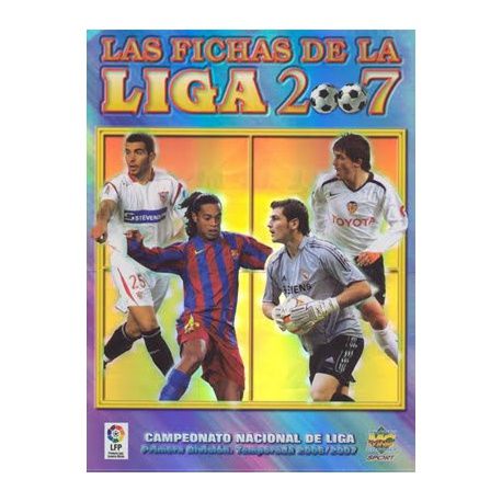 Colección Mundicromo Las Fichas De La Liga 2007 Platinum Colecciones Completas