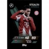 Soccer Cards Bayern München Michael Olise Stealth Strike Bayern München 452 Topps UCC Match Attax 2025/26.