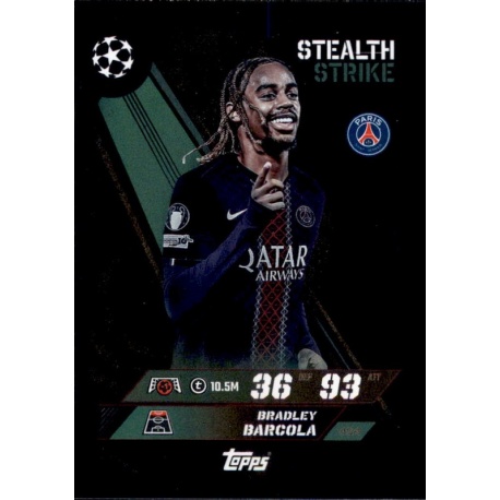 Bradley Barcola Stealth Strike PSG 454