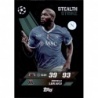 Soccer Cards SSC Napoli Romelu Lukaku Stealth Strike SSC Napoli 455 Topps Match Attax 2025/26.