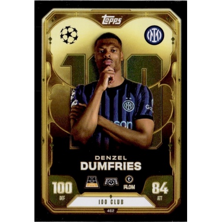 Denzel Dumfries 100 Club Inter Milan 462