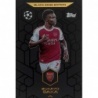 Soccer Cards Arsenal Bukayo Saka Black Edge Edition Arsenal BE 2 Match Attax 2025/26 Topps