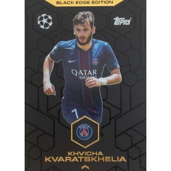 Khvicha Kvaratskhelia Black Edge Edition PSG BE 8