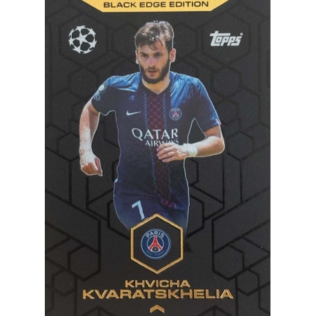 Khvicha Kvaratskhelia Black Edge Edition PSG BE 8