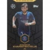 Shop now PSG Khvicha Kvaratskhelia Black Edge Edition PSG BE 8 Topps UCC Match Attax Collection 2025/26.