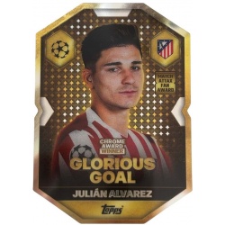 Julián Alvarez Glorious Goal Chrome Award Winner Atlético Madrid CA 4