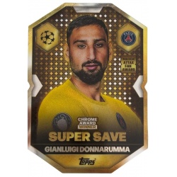 Gianluigi Donnarumma Super Save Chrome Award Winner PSG CA 5